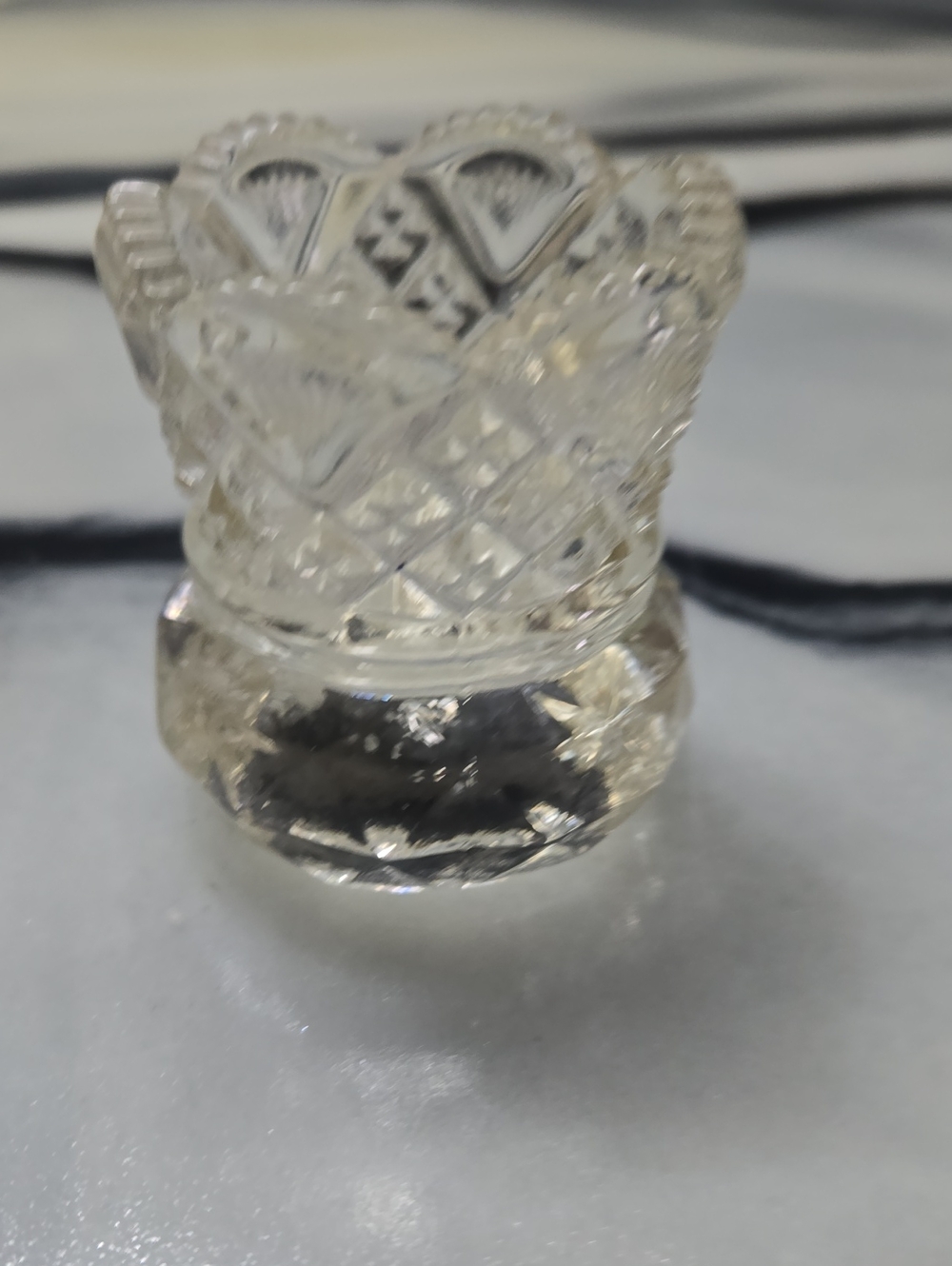 Vintage Homeco Westmorland Glass Toothpick Holder